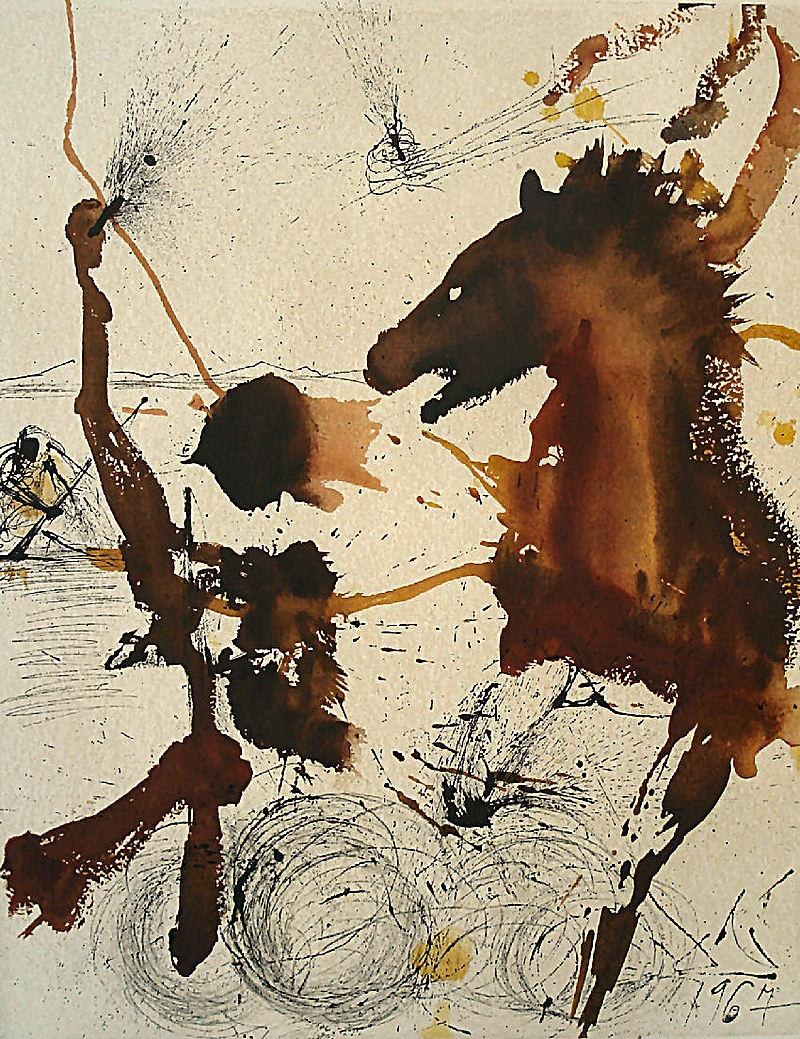 Salvador Dali The Pioneers of Israel